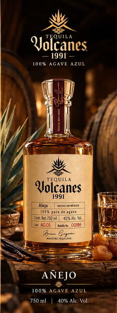 Tequila Volcanes Añejo