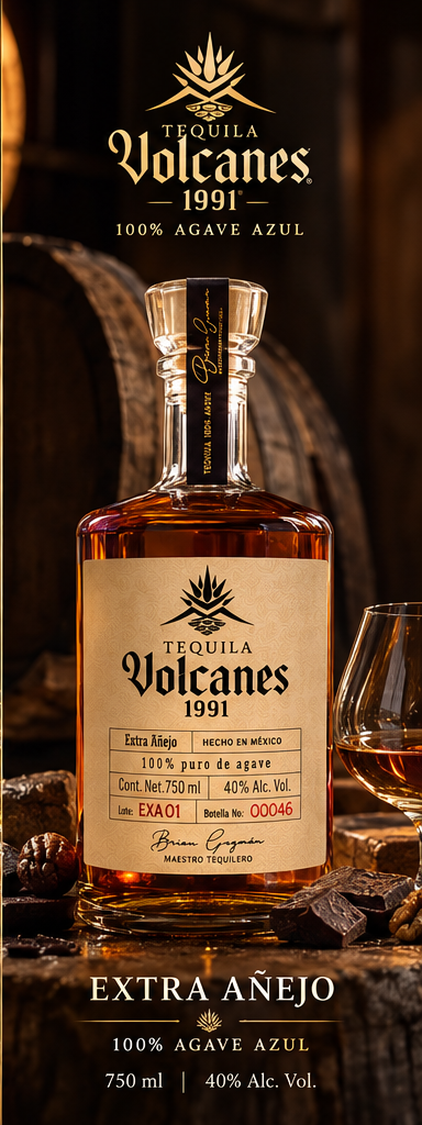 Tequila Volcanes Extra Añejo